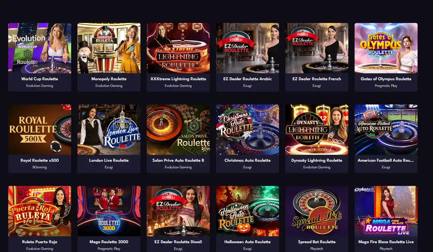 AllStarz Casino Live Roulette – Roulette und Tischspiele im Live Casino